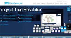 Desktop Screenshot of pharmigene.com